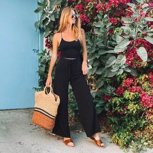 Stillwater LA black linen pants